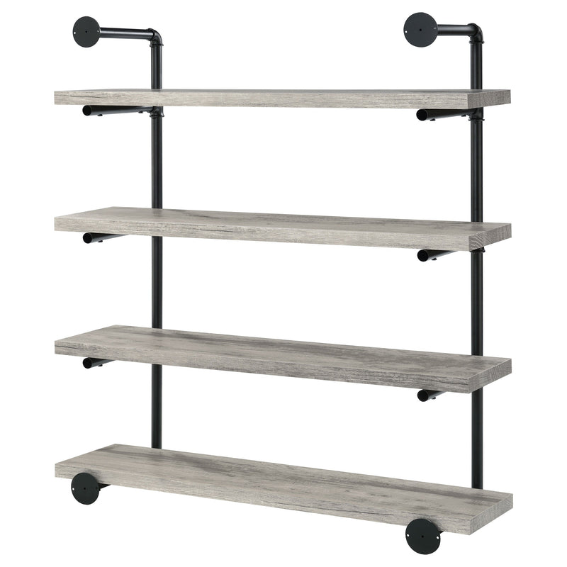 Elmcrest 39-inch 4-shelf Wall Bookshelf