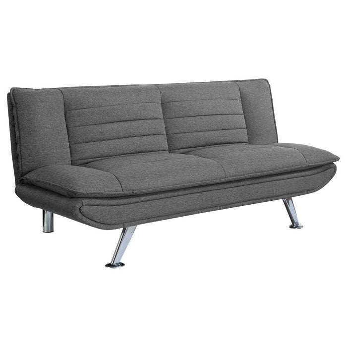 Julian - Upholstered Sofa Bed With Pillow-Top Seating - Gray