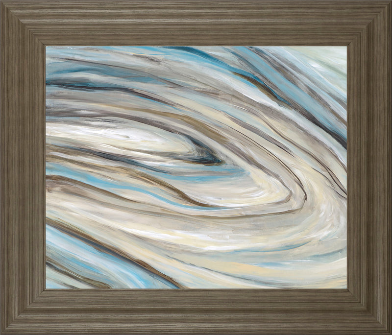 Amethyst By Wani Pasion - Framed Print Wall Art - Beige