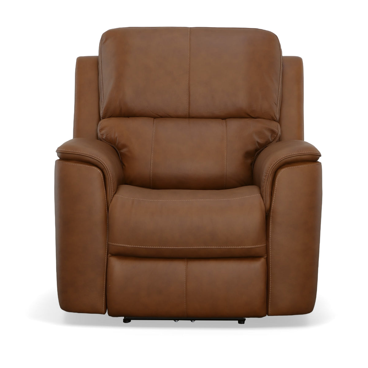 Flexsteel Henry Power Recliner with Power Headrest & Lumbar