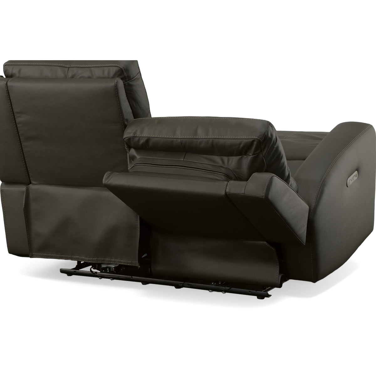 Flexsteel Jarvis Power Reclining Loveseat with Power Headrests