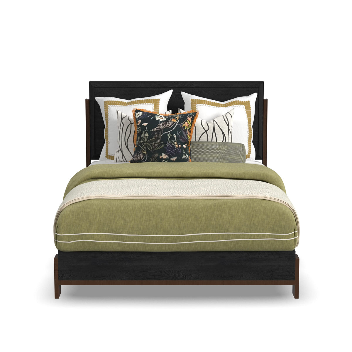 Flexsteel Waterfall Queen Panel Bed