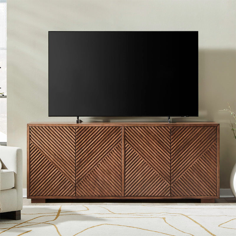 Easton - 82" TV Console - Urban Bronze