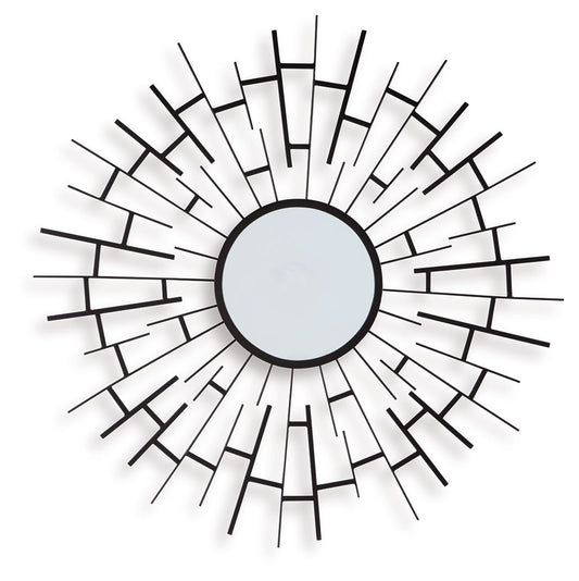 Garrenworth - Accent Mirror - Black