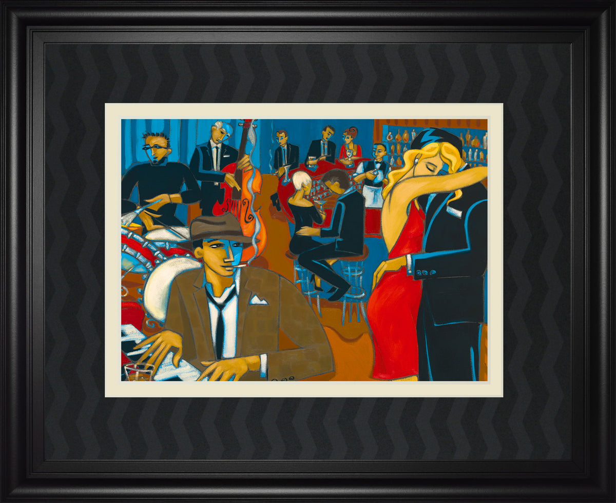 After Hours By Marsha Hammel - Framed Print Wall Art - Black