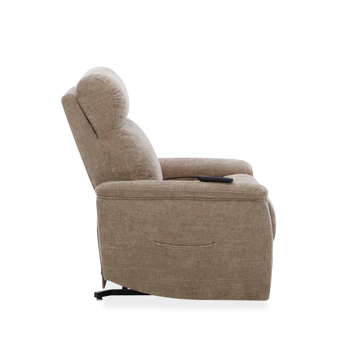 Flexsteel Luma Power Lift Recliner with Power Headrest, Lumbar, Heat & Massage