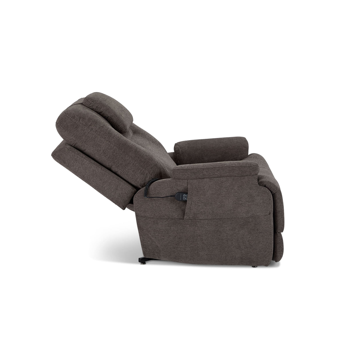 Flexsteel Zecliner Model 2+ Power Lift Sleep Recliner with Power Headrest, Lumbar, Heat & Massage
