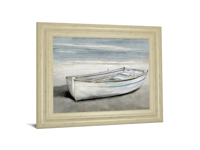 Beached By Mark Chandon - Framed Print Wall Art - Gray
