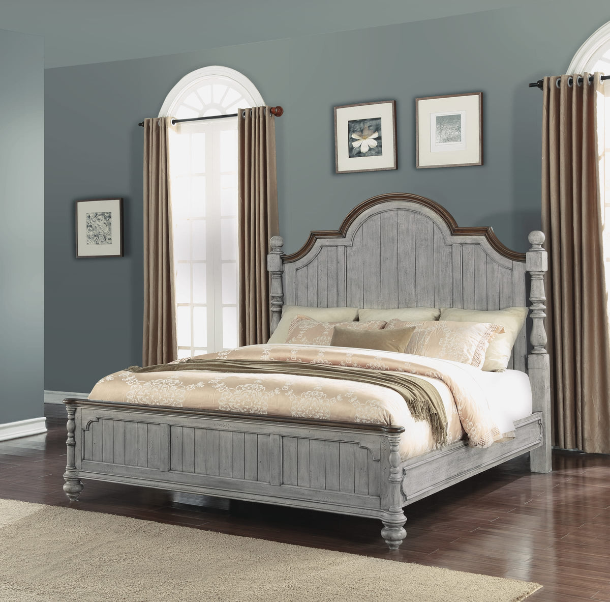Flexsteel Plymouth King Poster Bed