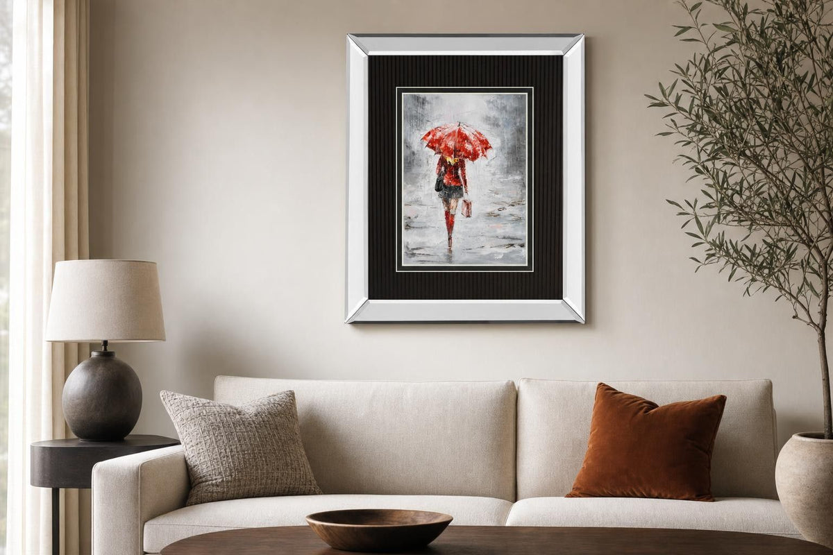 City in the Rain I By Jolanta Kowalik - Gray