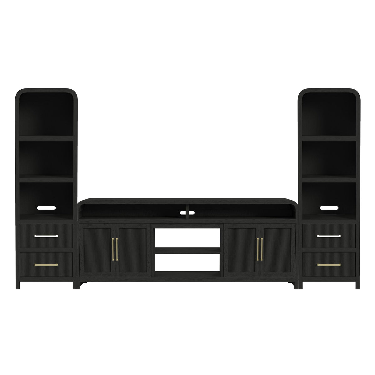 Ridgemont - Entertainment Unit With 82" TV Console