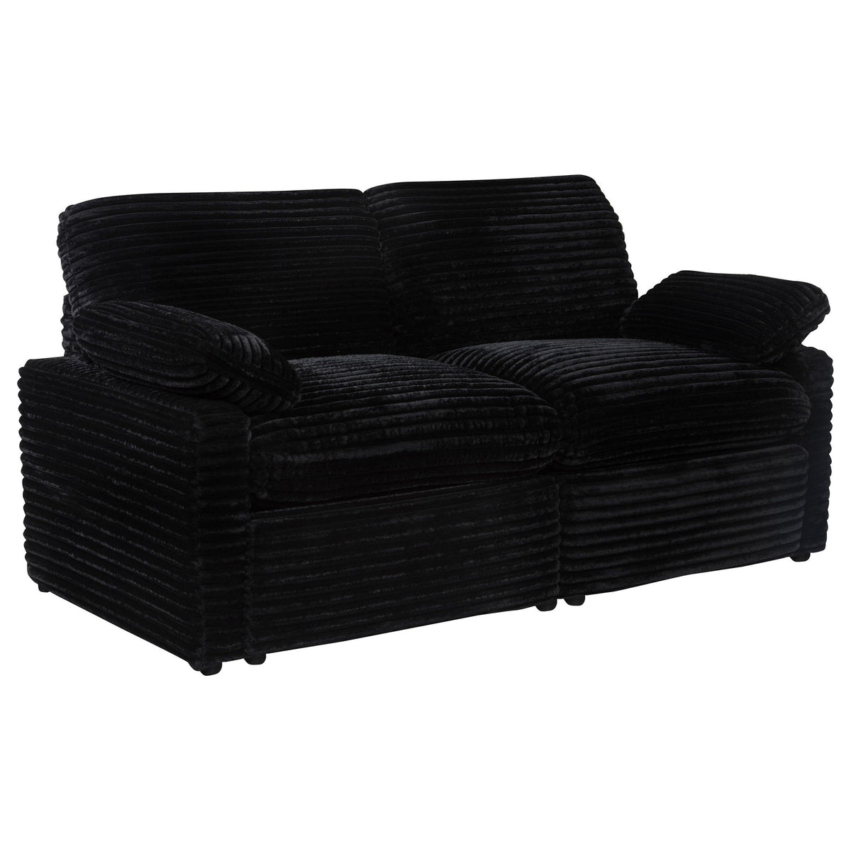 Collins Modular Power Loveseat Black