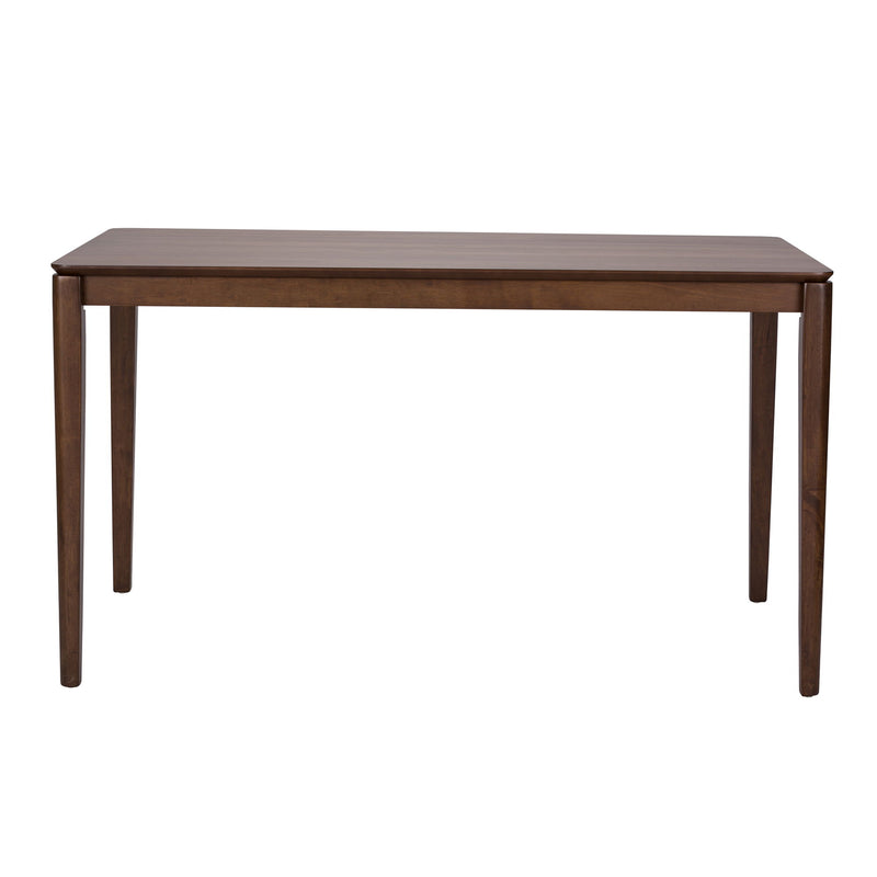 Space Savers - Rectangular Leg Table - Walnut / Brown