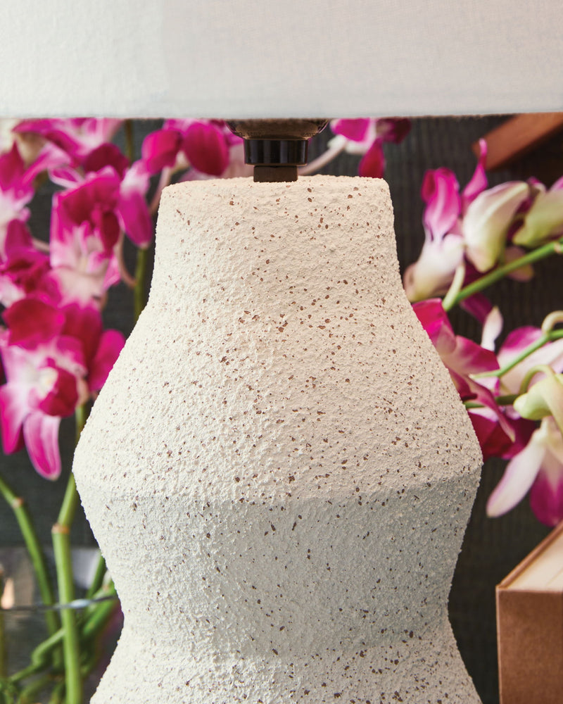 Dawthorne - Paper Table Lamp - Cream