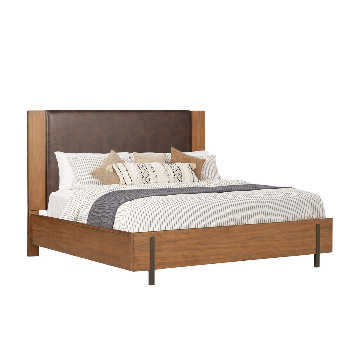 Flexsteel Lincoln King Upholstered Bed