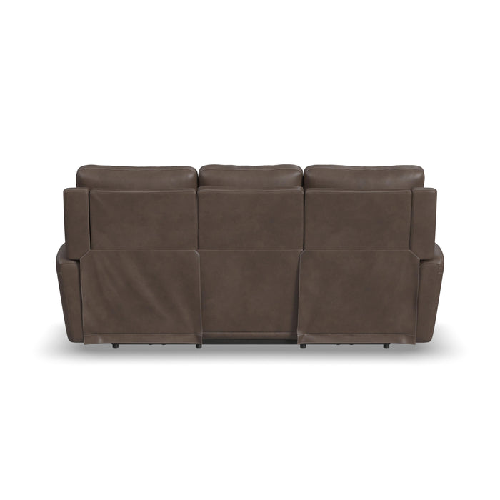 Carter - Power Reclining Sofa With Console & Power Headrests & Lumbar