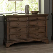 Hartshill 5-drawer Home Office File Cabinet Burnished Oak Default Title