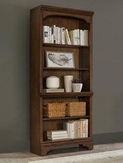 Hartshill 78-inch 5-shelf Bookcase Burnished Oak Default Title