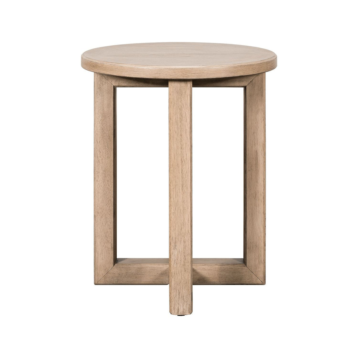 Proximity Place - Chairside Table - Barley Buff