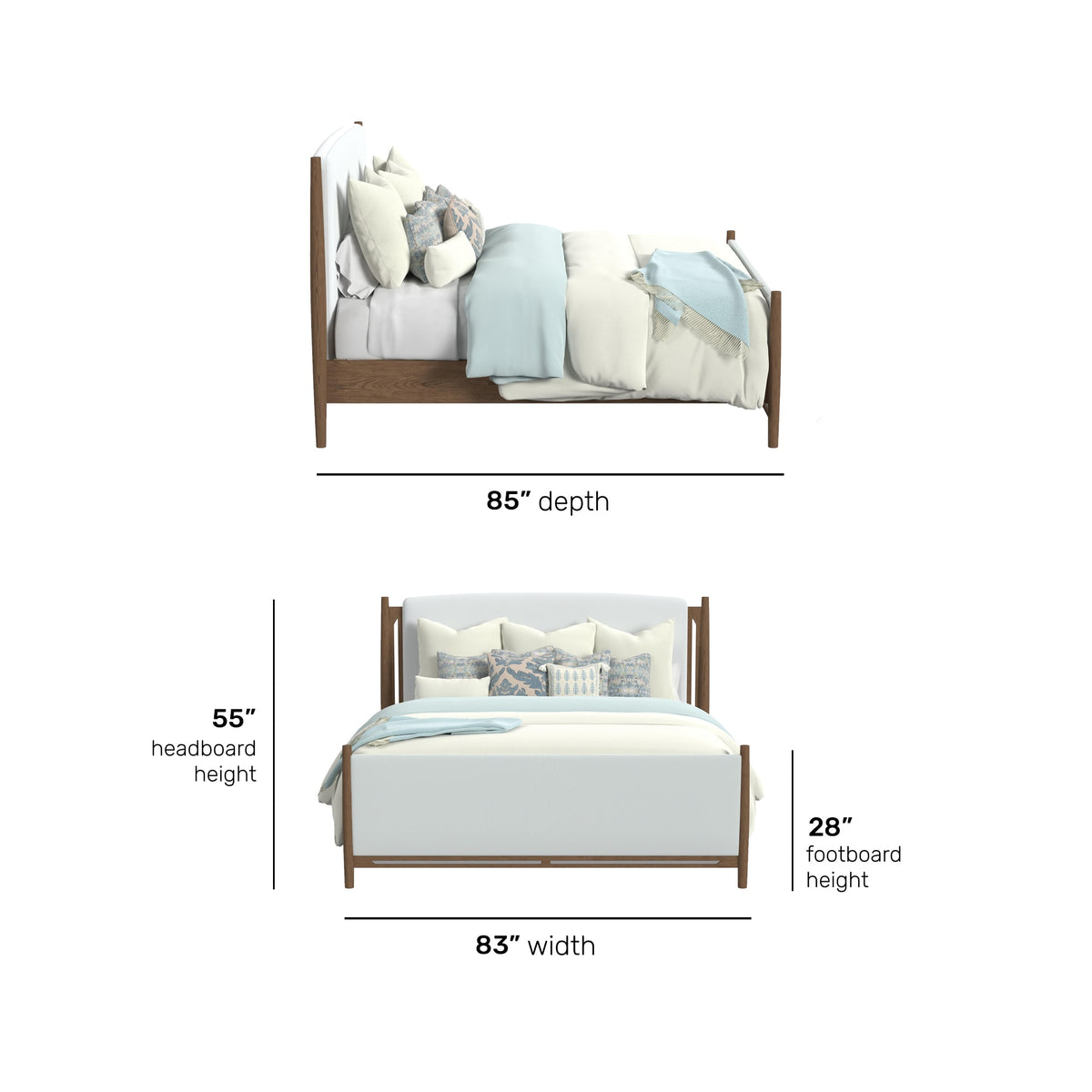 Flexsteel Verona King Upholstered Bed