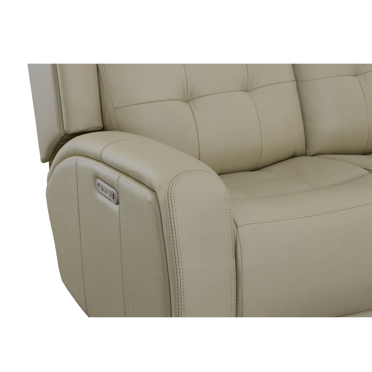 Flexsteel Grant Power Reclining Loveseat with Power Headrests