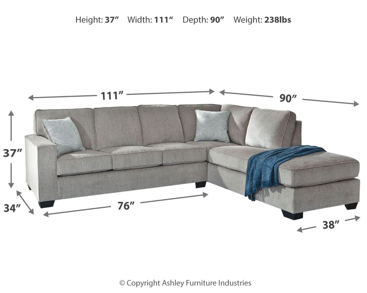 Altari - 2 Piece Sectional With Chaise