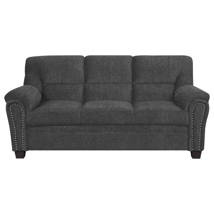 Clemintine - Upholstered Sofa with Nailhead Trim