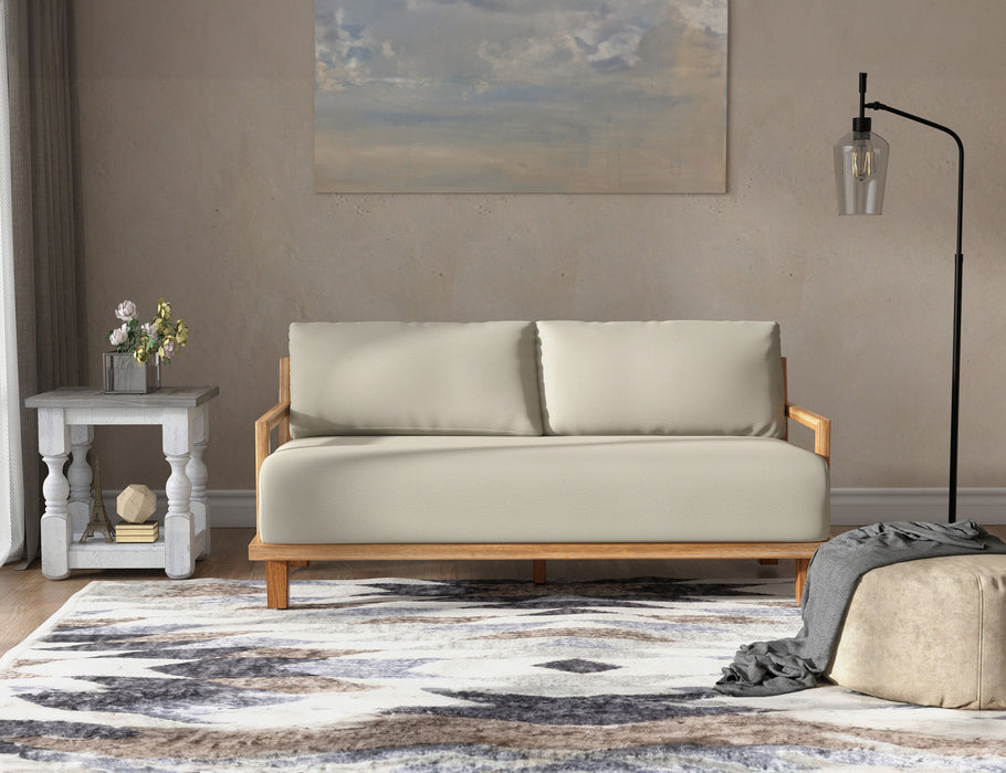 Tulum - Fabric Sofa - Almond Gray