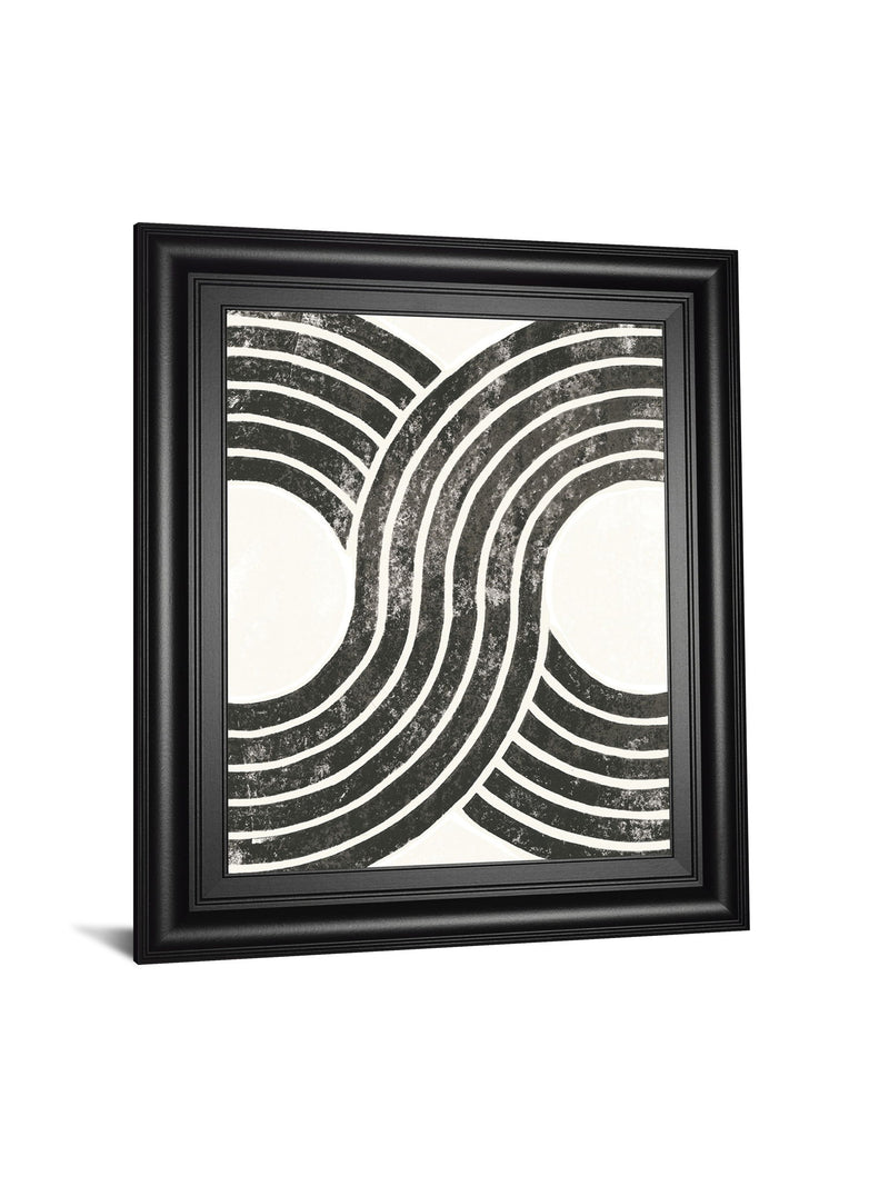 Over The Rainbow BW II By Moira Hershey - Framed Print Wall Art - Black