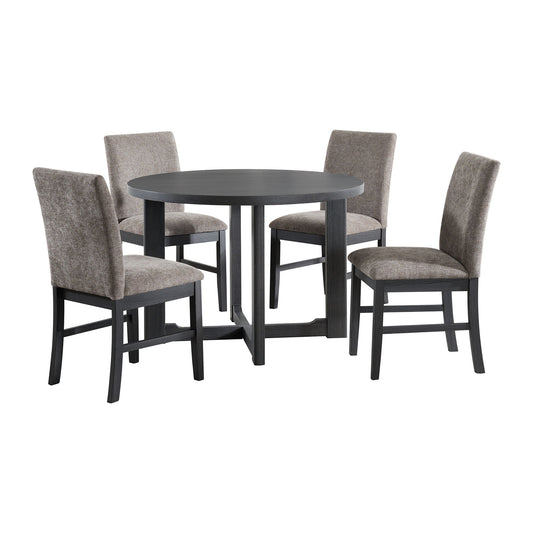 Wakefield - 5 Piece Dining Set (Table And 4 Chairs) - Espresso