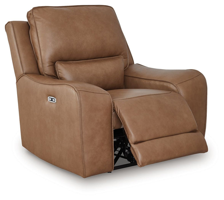 DeepWakes - Power Recliner / Adjustable Headrest - Caramel