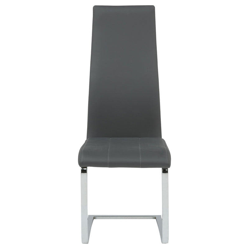 Montclair Upholstered Dining Side Chair Grey (Set of 4)