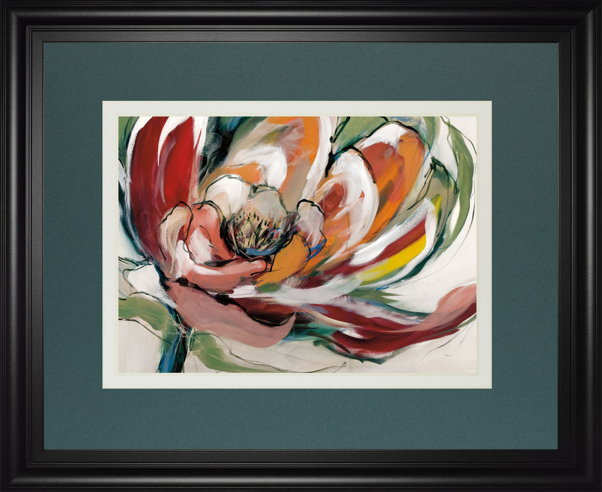 Bloomed I By Fitsimmons, A. - Framed Print Wall Art - Dark Gray