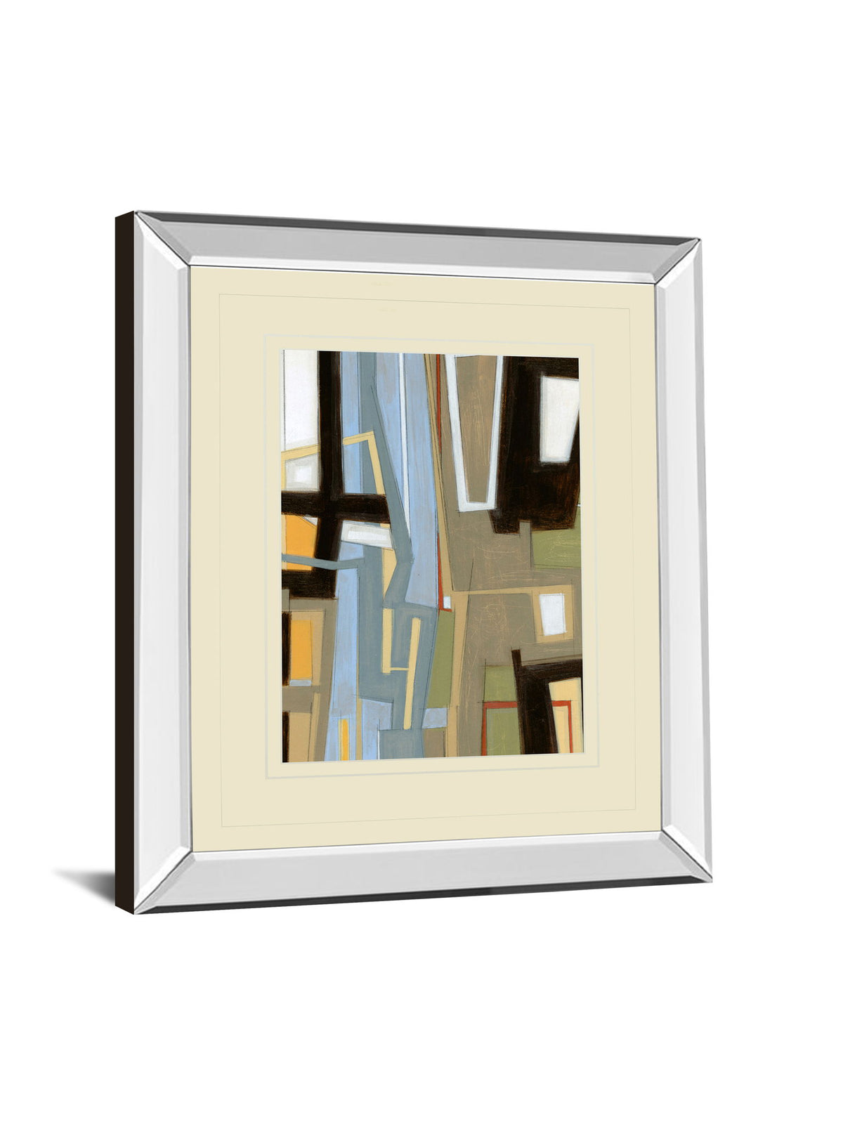 High Expectations Il By Norman Wyatt Jr. - Mirror Framed Print Wall Art - Beige