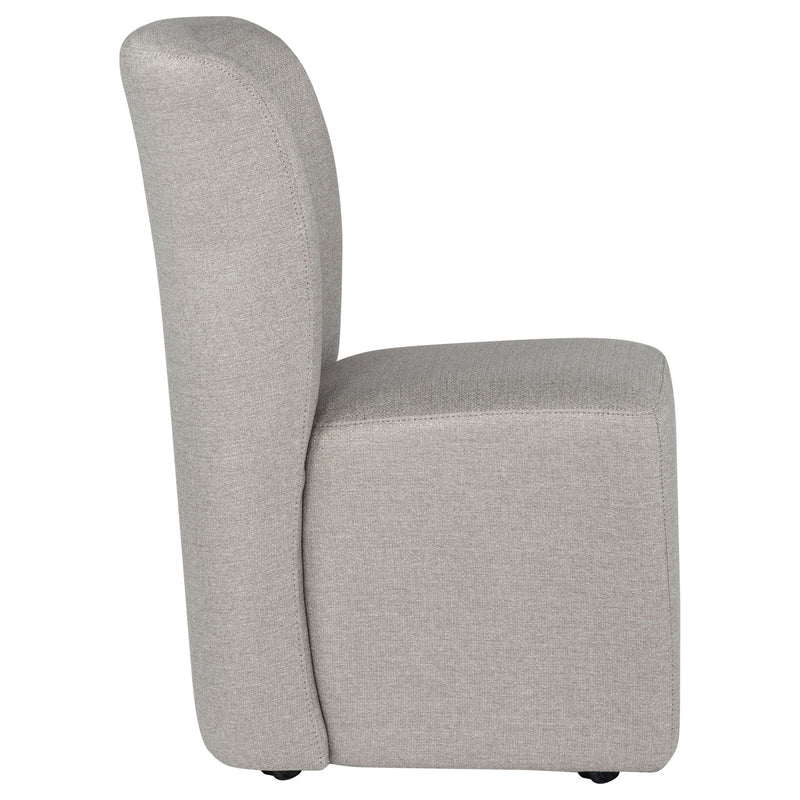 Jaelynn Upholstered Parsons Dining Side Chair Beige (Set of 2)