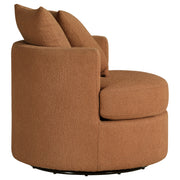 Debbie Upholstered Swivel Accent Chair