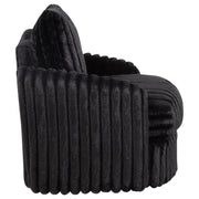 Sarco Corduroy Upholstered Swivel Accent Arm Chair