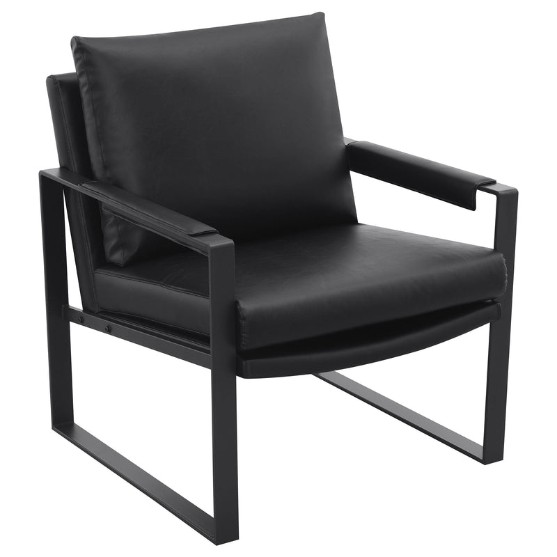 Rosalind Upholstered Track Arm Accent Chair