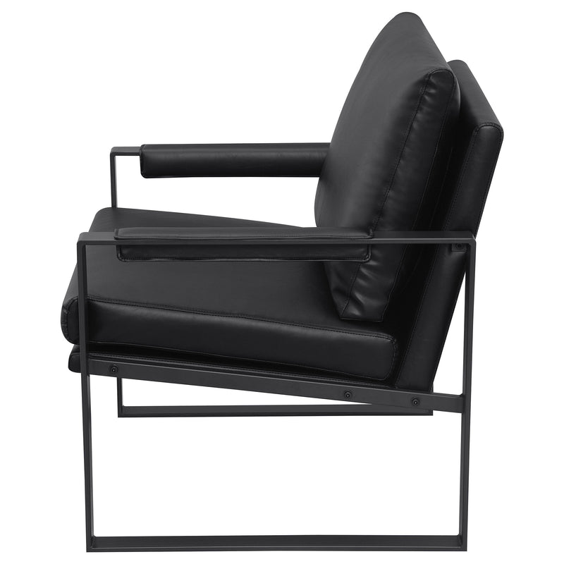 Rosalind Upholstered Track Arm Accent Chair