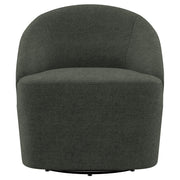 Leon Upholstered Accent Swivel Chair