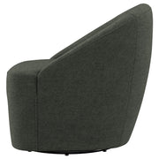 Leon Upholstered Accent Swivel Chair