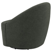 Leon Upholstered Accent Swivel Chair