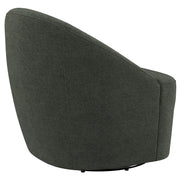 Leon Upholstered Accent Swivel Chair