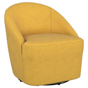 Leon Upholstered Accent Swivel Chair