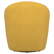 Leon Upholstered Accent Swivel Chair