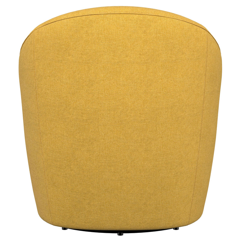 Leon Upholstered Accent Swivel Chair