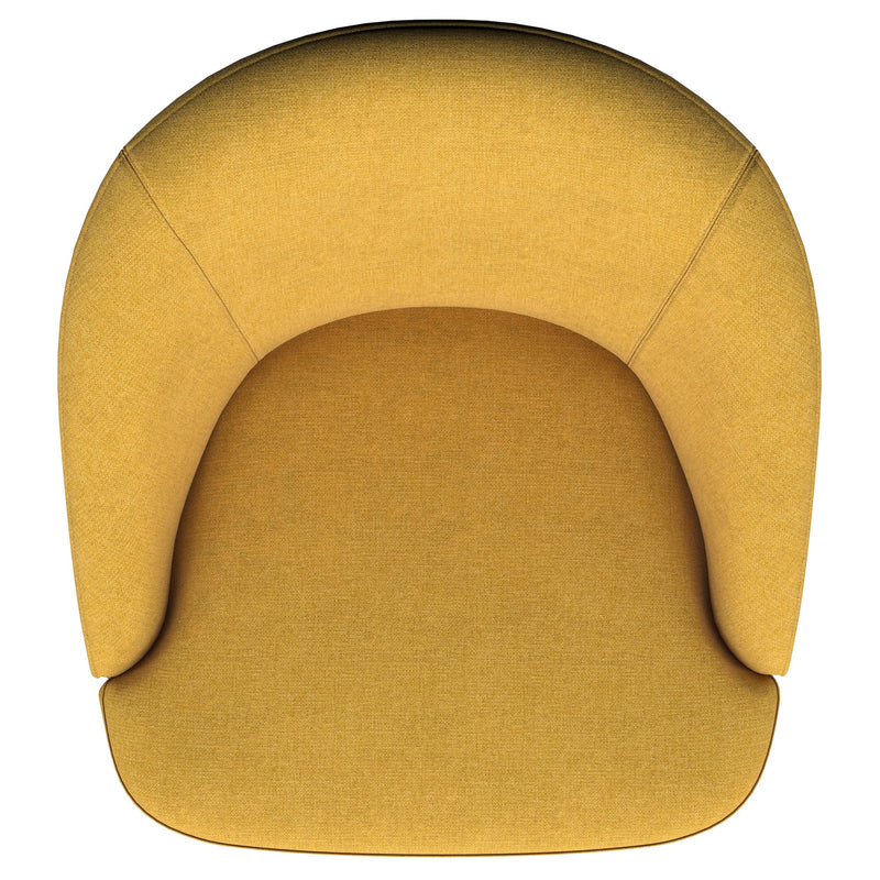 Leon Upholstered Accent Swivel Chair