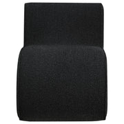Ronea Boucle Upholstered Armless Curved Chair