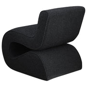 Ronea Boucle Upholstered Armless Curved Chair