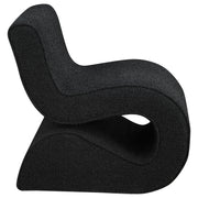 Ronea Boucle Upholstered Armless Curved Chair
